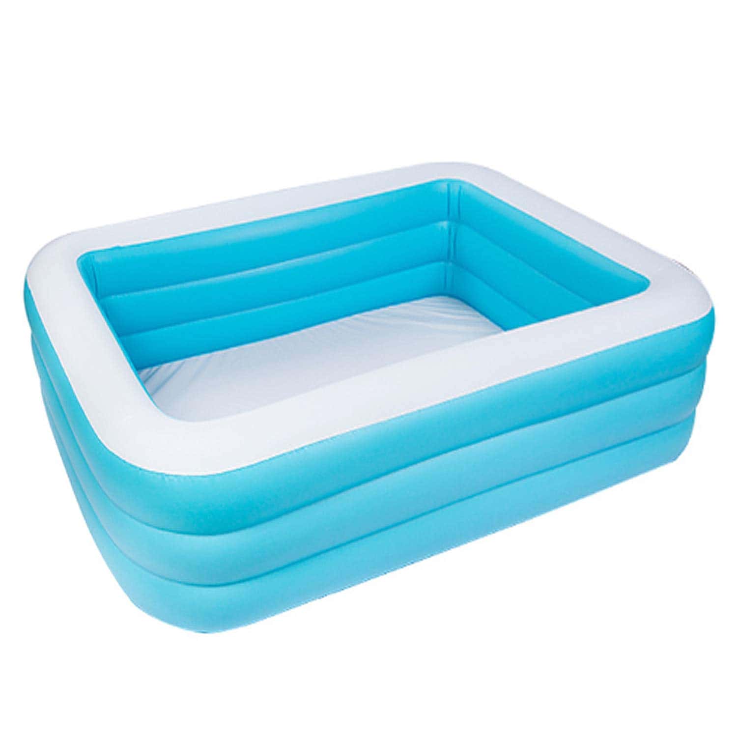 Piscina Inflable 66inX49inX18in para Nadar en Familia,