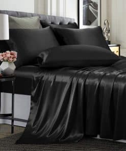 Juego de sábanas de 6 piezas Queen Size TREELY - Suave y