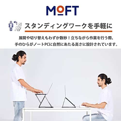 MOFT Z Escritorio Invisible Delgado para Sentarse y - Imagen 4