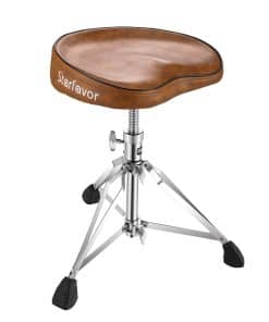 Banqueta de batería Starfavor ajustable en altura con