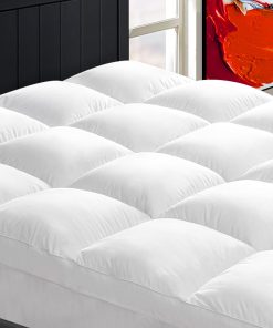 Topper de colchón Twin XL para dolor de espalda, cubierta