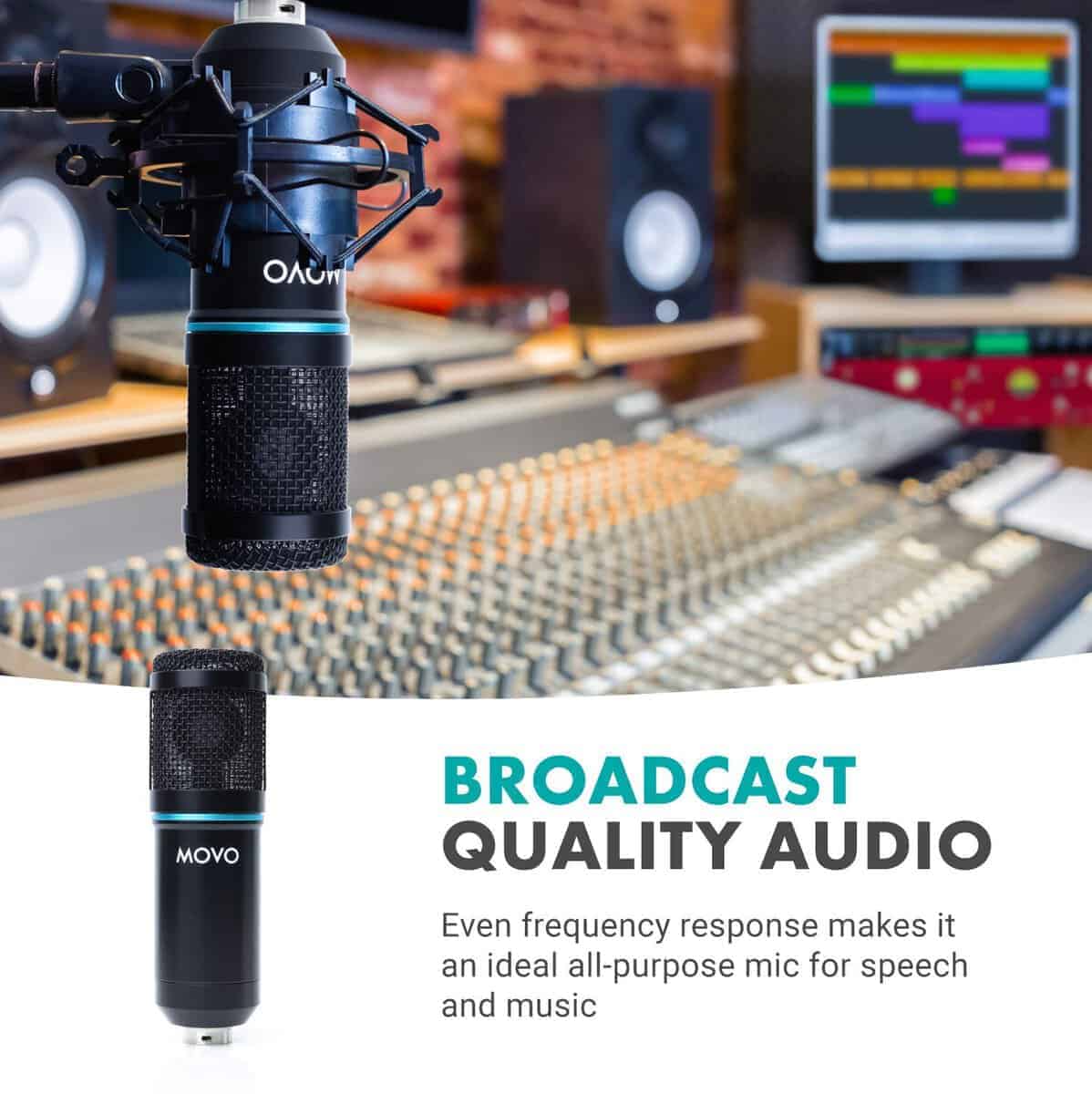 Kit de grabación de podcast para smartphone Movo - 2 - Imagen 4