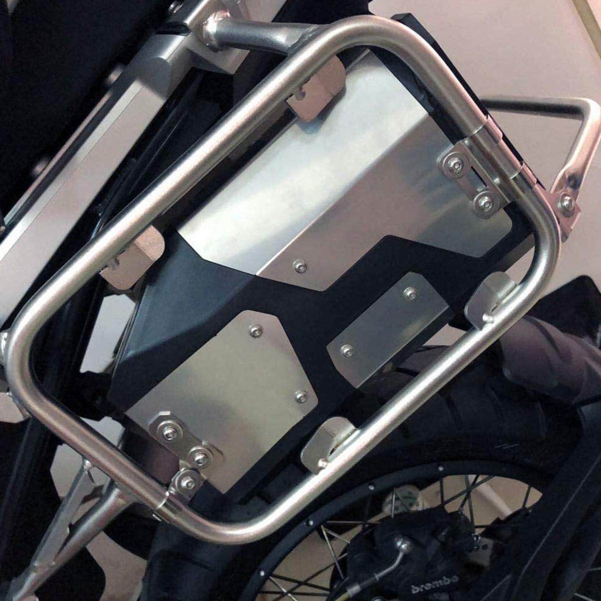 Caja lateral para motocicletas de acero inoxidable con caja - Imagen 8