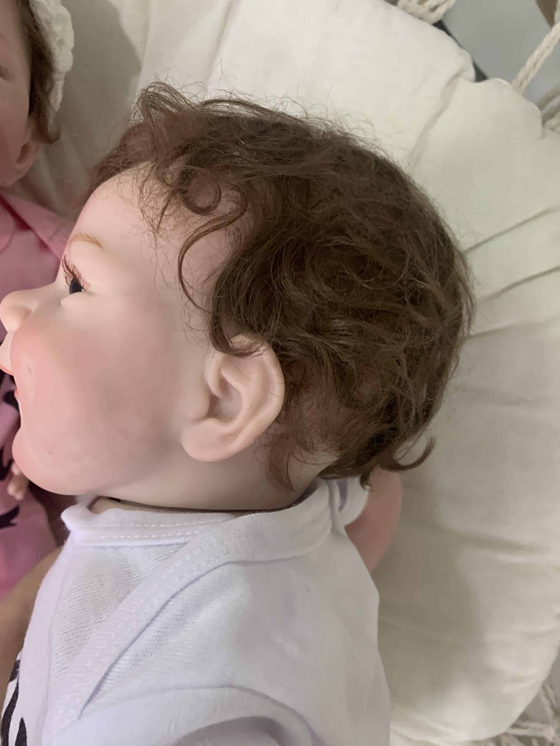 Muñeco Reborn de Bebé Niño Angelbaby de 22 pulgadas Hecho a - Imagen 5