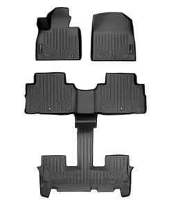 Tapete de piso SMARTLINER ajuste personalizado negro juego