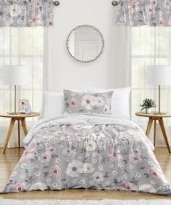 Set de Edredón Sweet Jojo Designs para Niña en Tamaño