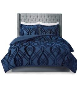 Juego de Funda Nórdica de Terciopelo de Poliéster Madison