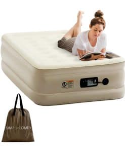 Colchón de Aire Inflable Simplemente Cómodo de 18" para