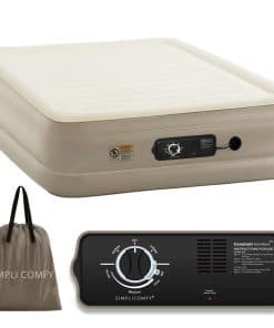 Colchón de Aire Inflable Simpli Comfy 18” Queen con Bomba