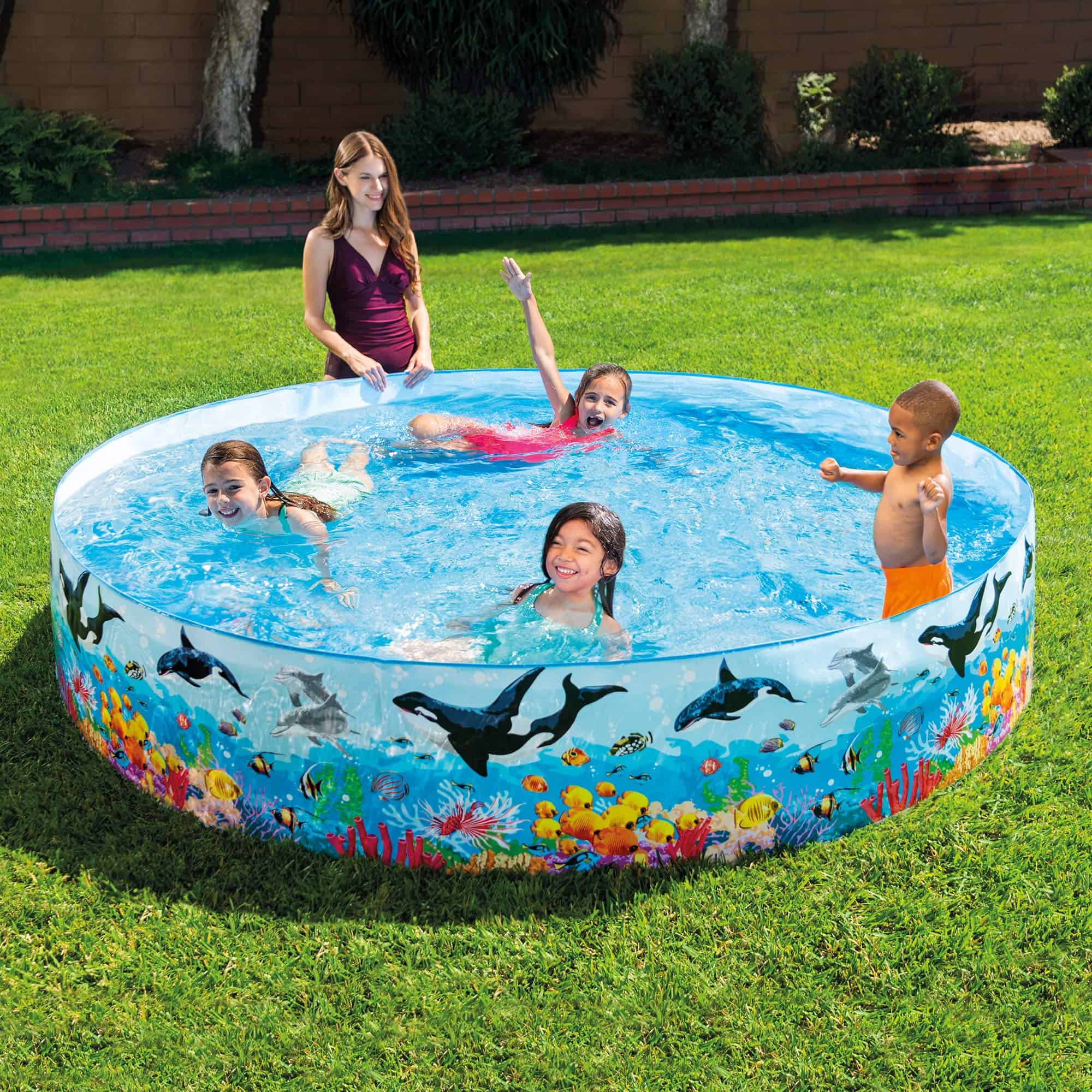 Piscina Intex Snapset de 8 pies x 18 pulgadas para niños