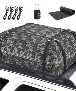 YOULERBU Bolsa para Techo del Coche 17 Pies Cúbicos Gran