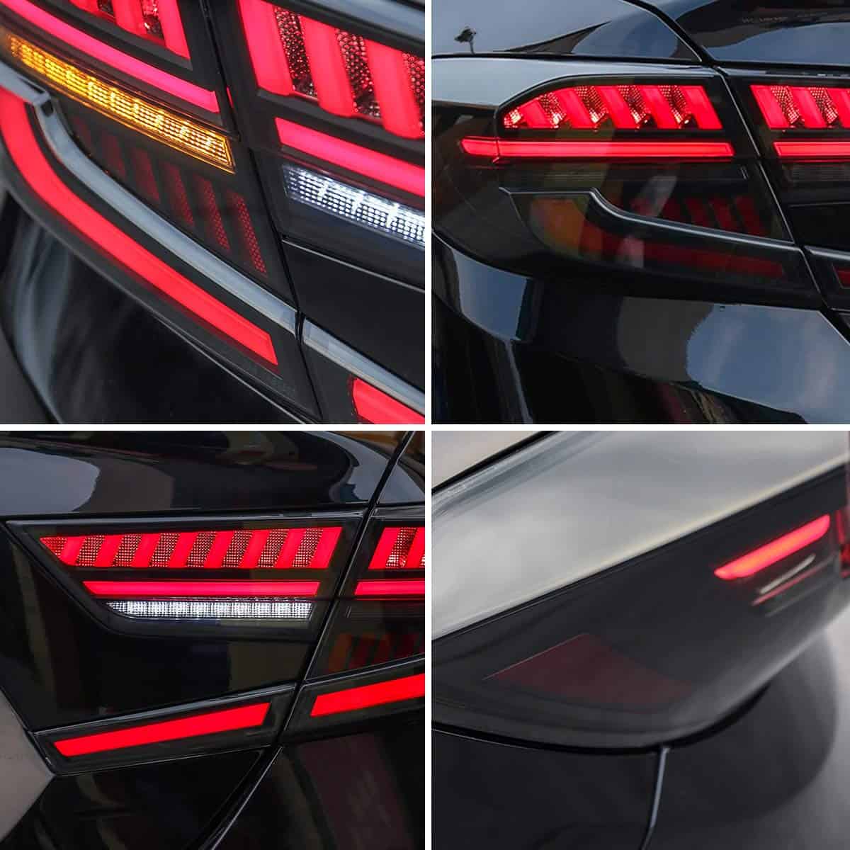 VLAND Faros Traseros LED Ahumados Compatibles con [Honda - Imagen 7