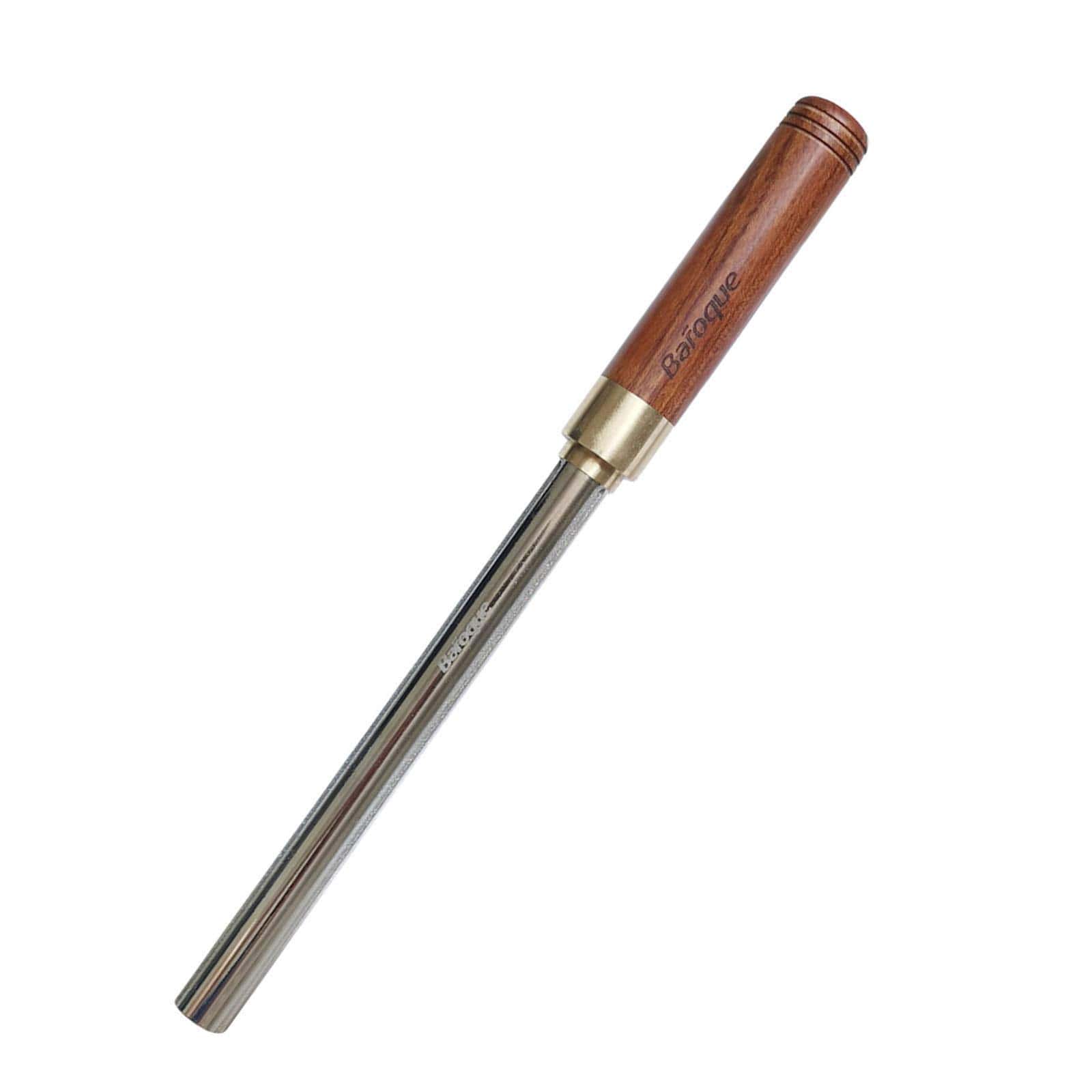 Limado de coronación de trastes de guitarra barroca Limas