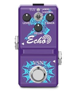 Pedal de Efecto de Guitarra Vintage Delay VSN Pedal de