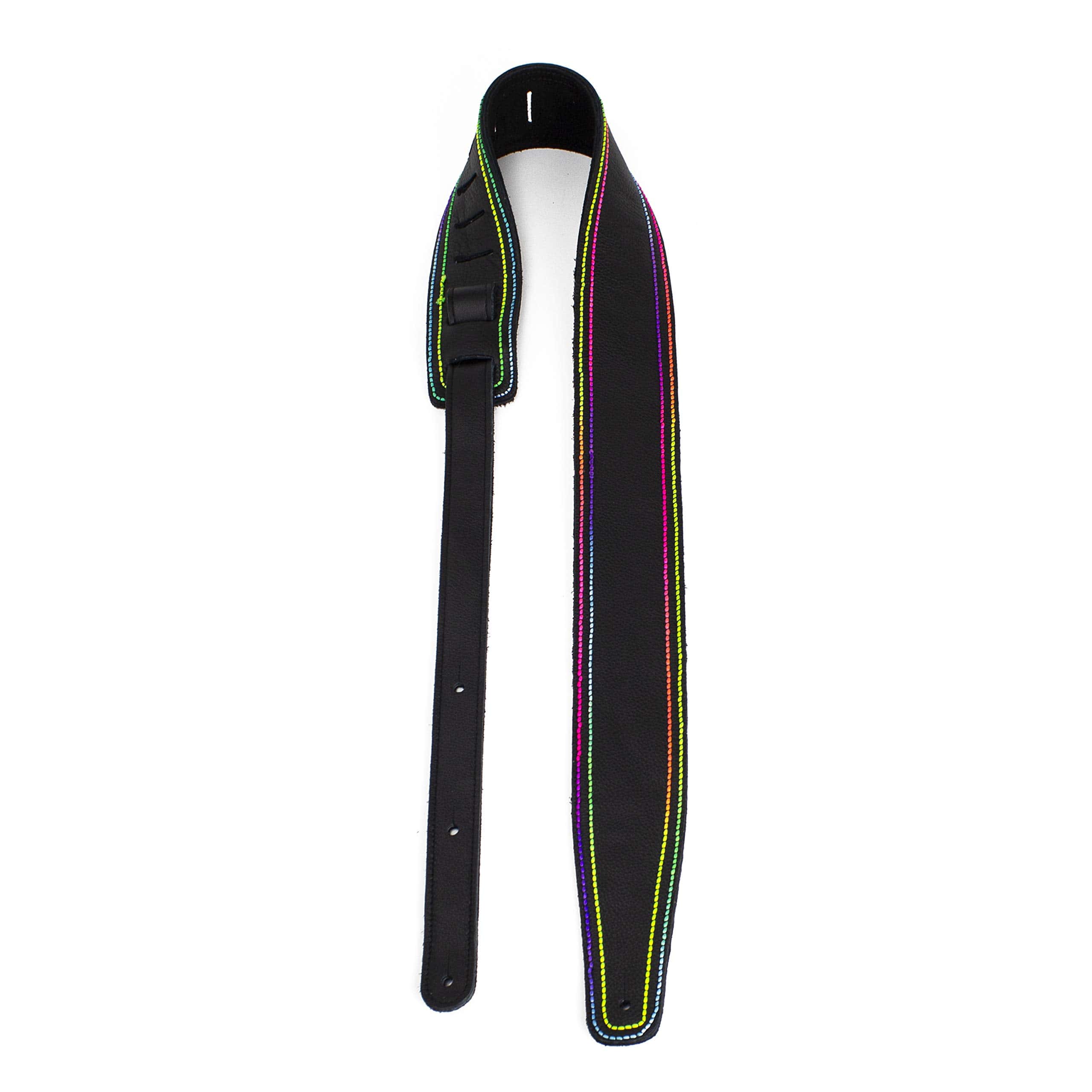 Correa de guitarra de hilo multicolor de Perri's Leathers