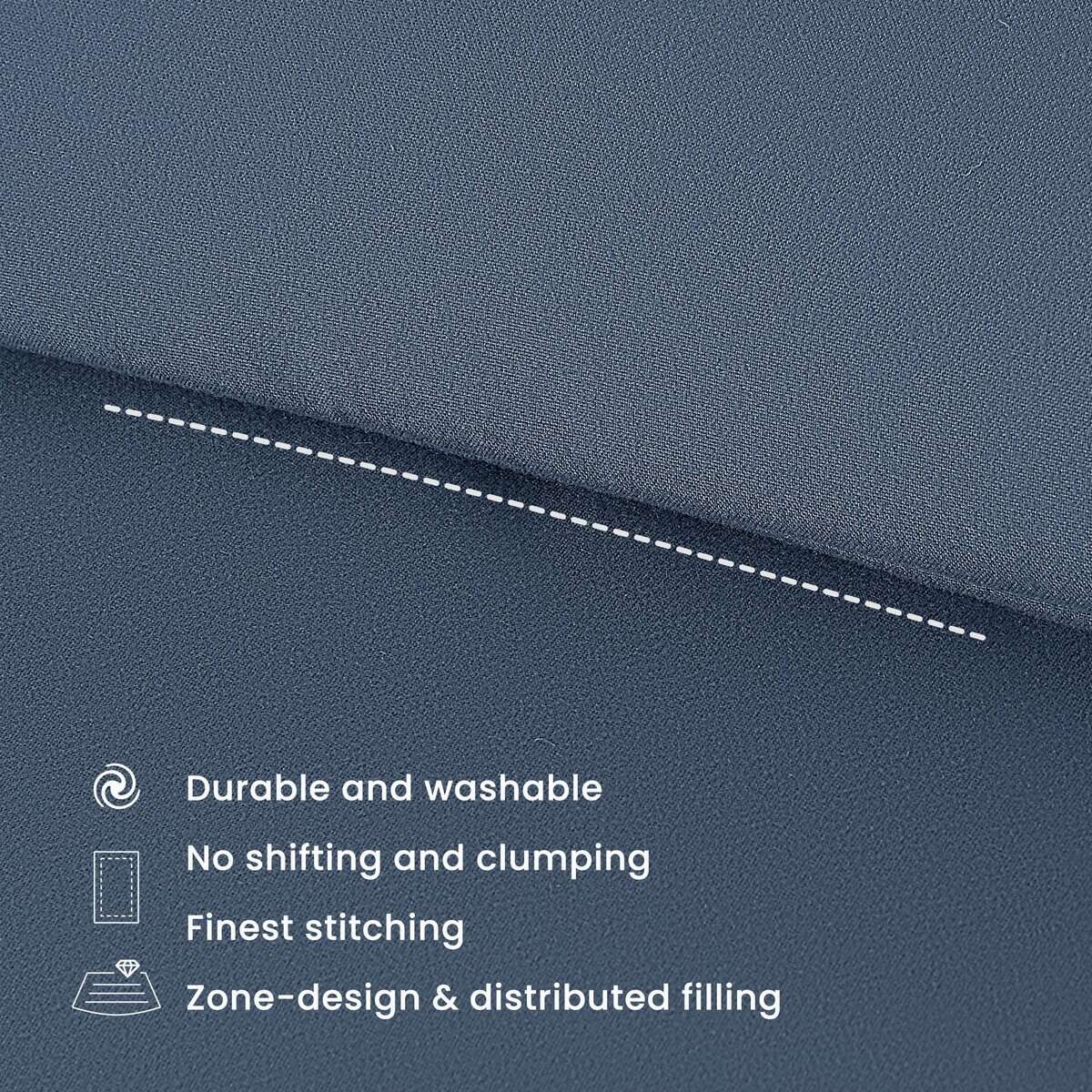 Edredón Acolchado Reversible de Fibra Alternativa para Cama - Imagen 6