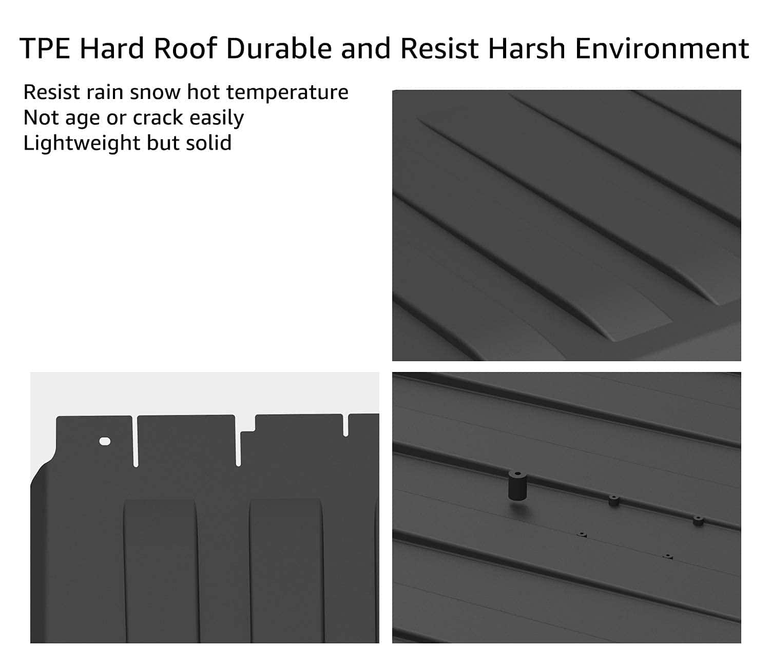 Techo Rígido UTV, A&UTV PRO Techo Rígido de Plástico para - Imagen 9