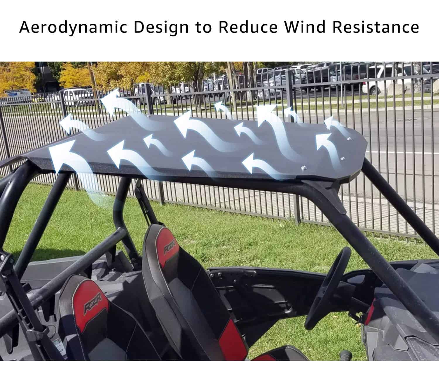 Techo Rígido UTV, A&UTV PRO Techo Rígido de Plástico para - Imagen 5