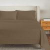 Juego de Sábanas Queen en Taupe, 4 Piezas, Sábana de