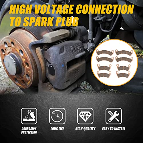 RANSOTO 2205949 Kit de 4 Pastillas de Freno Delanteras y - Imagen 7