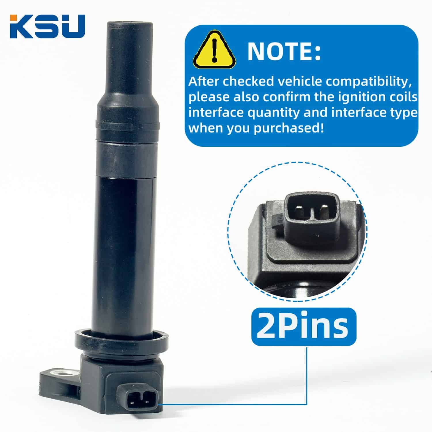 Paquete de bobina de encendido Compatible con 2006 2007 - Imagen 6