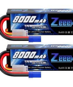 Batería de Lipo Zeee 11.1V 3S 100C 8000mAh con Carcasa Dura