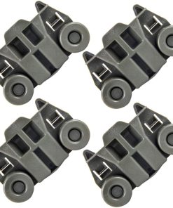 4 Pack W10195417 Ruedas para Lavavajillas Inferior para
