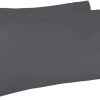 Juego de Fundas de Almohada Trend Bedding -Gris Oscuro