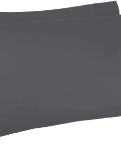 Juego de Fundas de Almohada Trend Bedding -Gris Oscuro