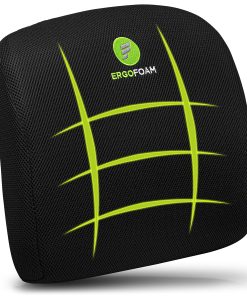 Cojín de soporte lumbar ErgoFoam para silla - Soporte de