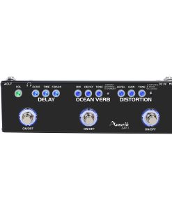 Pedal de Efectos Multi Guitarra Amuzik para Guitarra Multi