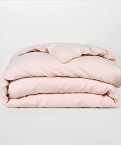 Funda de Edredón de Lino Francés Orgánico -Rosa