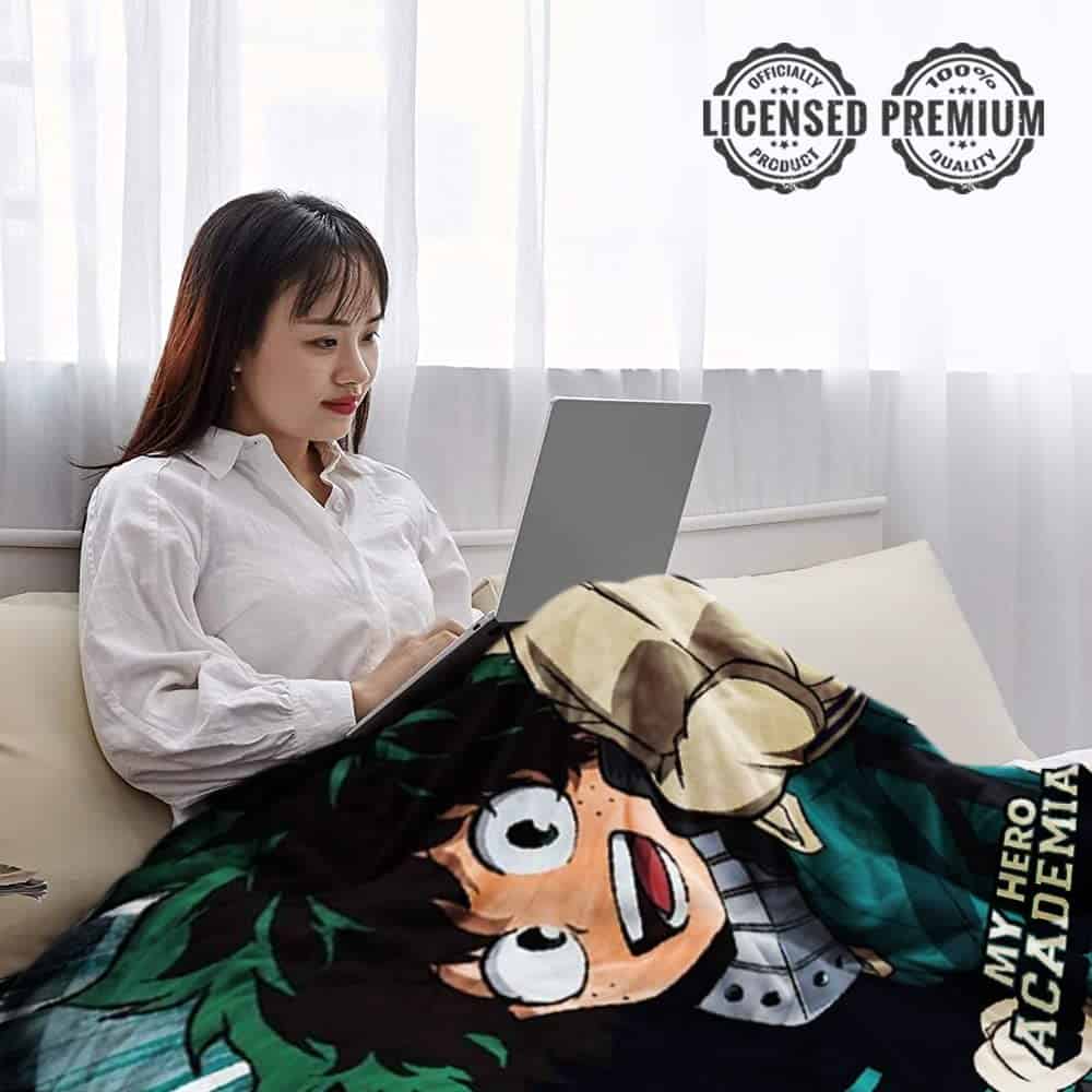 Manta de My Hero Academia Villano de Felpa - Suave y Cálida - Imagen 7
