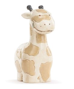 Alcancía de Cerámica de Jirafa de 8.5 x 3.5 Pulgadas de