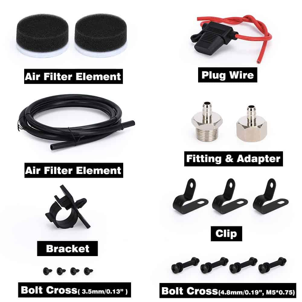 Compresor de Suspensión de Bolsa de Aire PTNHZ Universal - Imagen 5