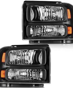 Ensamblaje de Faros Para Ford F250 F350 F450 F550 Super