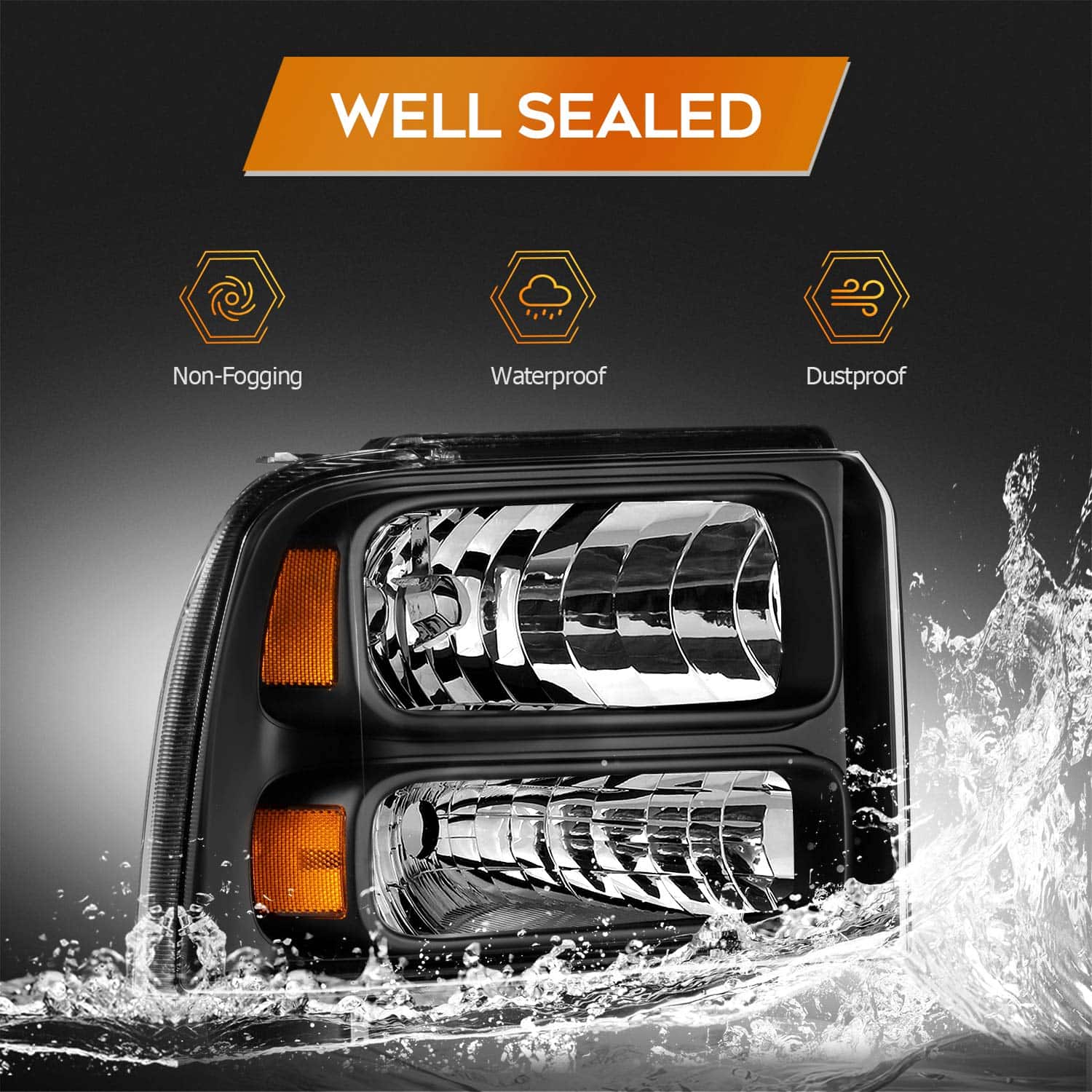 Ensamblaje de Faros Para Ford F250 F350 F450 F550 Super - Imagen 6