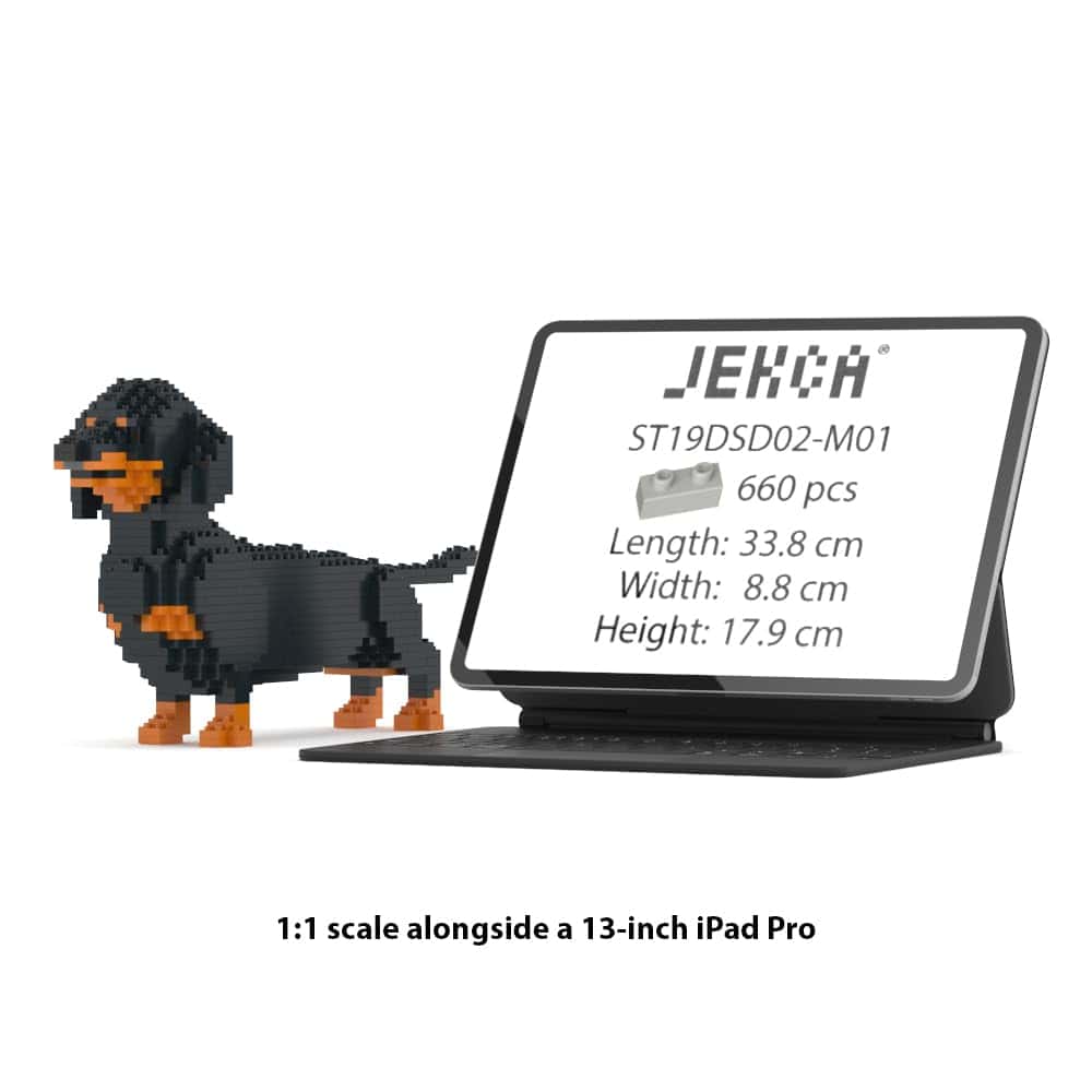 JEKCA Dachshund 02S-M01 | Bloques de Construcción de - Imagen 5