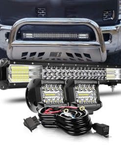 Kit de 288W Barra de Luz LED de Tres Filas de 20 Pulgadas +