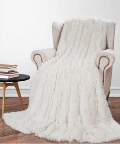 Manta de Felpa de Piel Sintética Esponjosa Andecor - 60 x