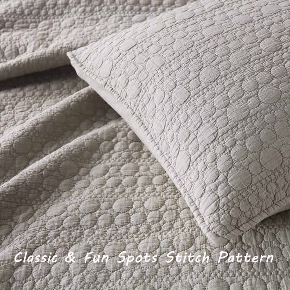 Juego de Edredón King Size Beige HORIMOTE HOME, Clásico - Imagen 5