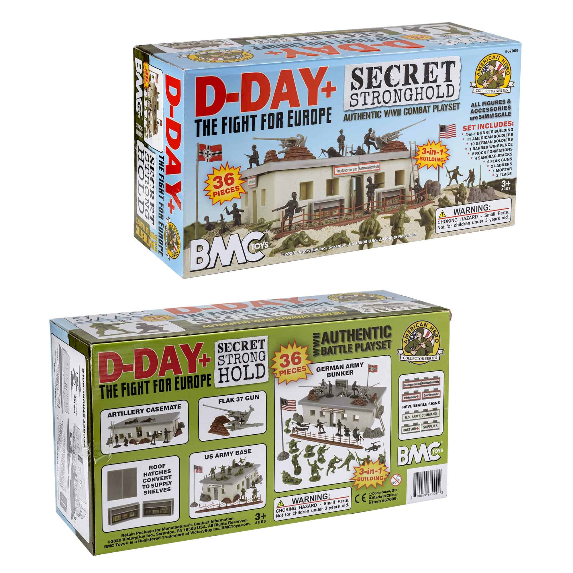 BMC WW2 Secret Stronghold - 36 piezas, Búnker Alemán de - Imagen 10