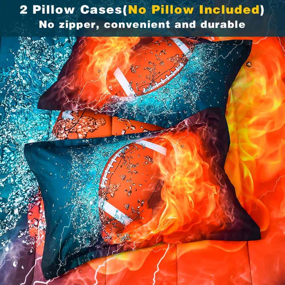 Juego de Funda Nórdica de Fútbol Ondency Full (79x90 - Imagen 7