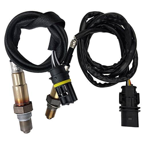 MAXFAVOR 2Pcs Sensor de Oxígeno Arriba Abajo Sensor O2 de