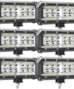 Barra de Luz LED de 7 Pulgadas, 240W 24000lm Luces LED para