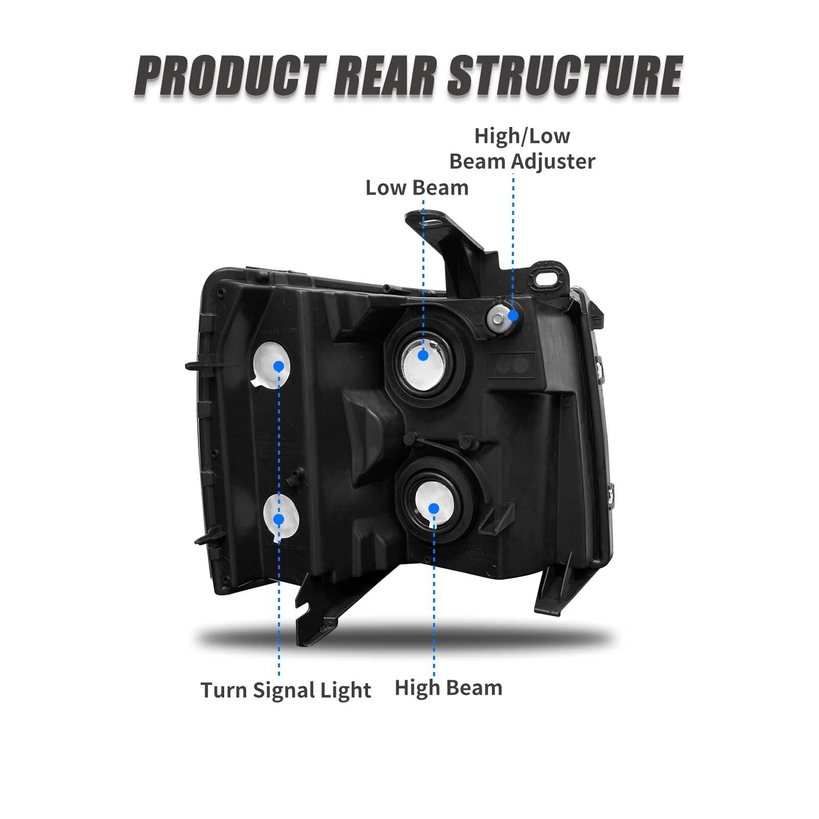 Conjunto de Faros ADCARLIGHTS 2007 2008 2009 2010 2011 2012 - Imagen 7