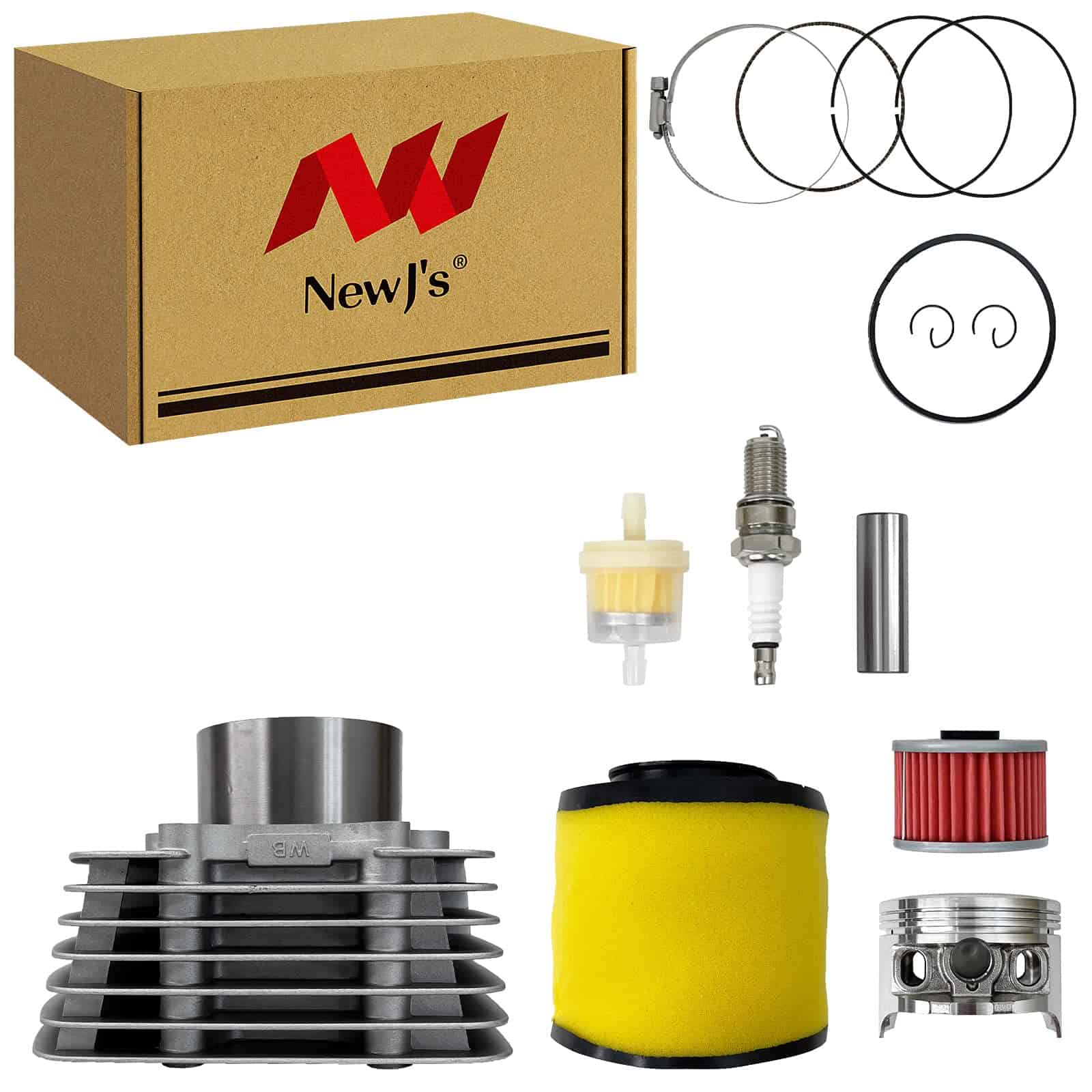 Juego de Kit de Pistón de Cilindro 329cc para Honda Rancher