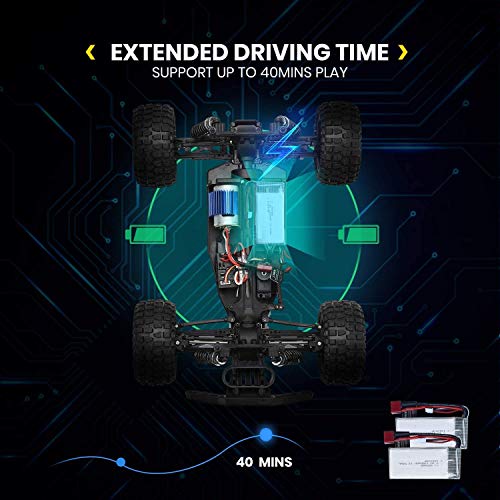 Coche de Control Remoto de Alta Velocidad Holyton 1:10 con - Imagen 10