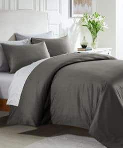 Juego de Funda nórdica California Design Den -Gris