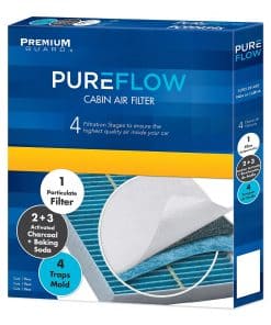 Filtro de aire de cabina Pureflow PC99366X | Compatible con